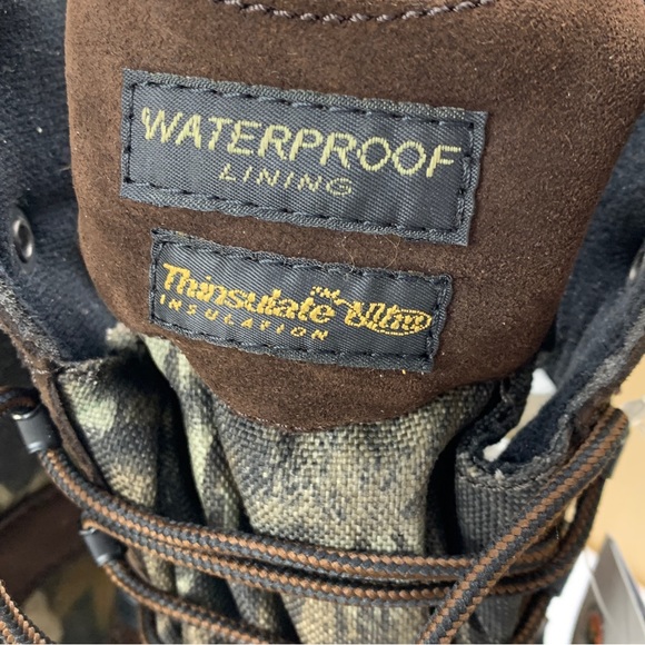 MOSSY OAK 10" Laced Camo Boots (7M) - Picture 2 of 6